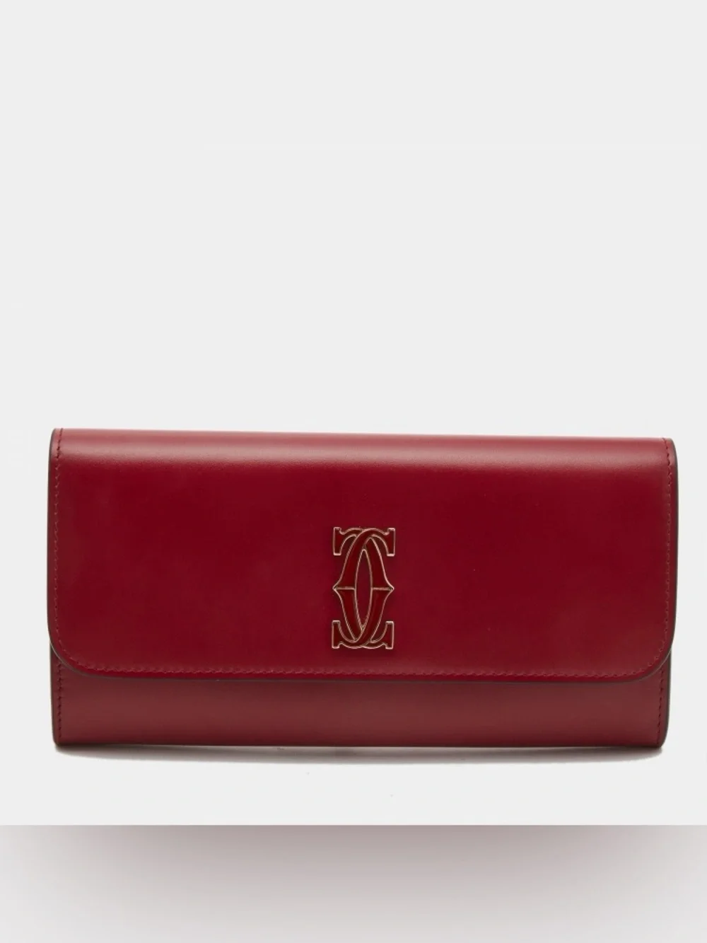 Cartier C de Cartier Cherry Red Leather International Wallet L3001859